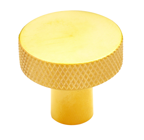 round-knob-knurled-brass